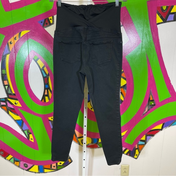 Isabel Maternity, Skinny Over the Belly Jeans, Black. Size 6. Excellent cond! - Picture 3 of 5